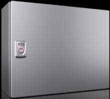 Rittal KX E-Box Edelstahl 1.4301 mit Montageplatte, 1-türig, 380x300x155mm (1588000)