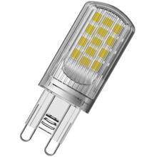LEDVANCE LED PIN 40 300° P 4.2W 827 Clear G9 LED-Lampe mit Retrofit-Stecksockel, 470lm, 2700K (LED PIN40 4.2W)