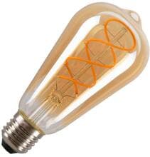 SLV LED ST64 LED-Leuchtmittel, E27, 4W, 2000K, gold (1008646)
