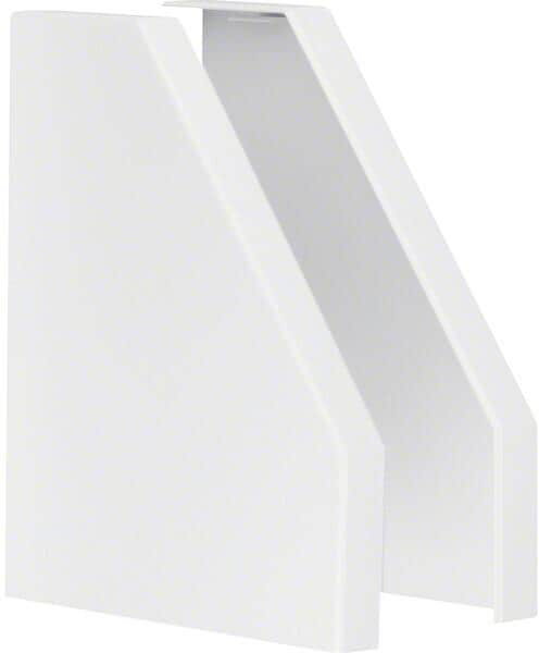 Hager L23209010 Endstück Paar schnittkaschierend zu Rangierkanal RK 230x190 mm reinweiß