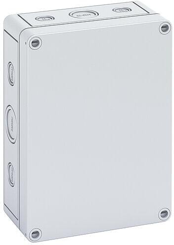 Spelsberg TK PC 1813-6f-m Leergehäuse, metrische Vorprägungen, IP66, 180x130x63 mm, grau (12741501)