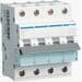 Hager MBN420, Leitungsschutzschalter, 4-polig, 6kA, B-Charakteristik, 20A, 4 Module