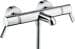 hansgrohe Ecostat Comfort Wannenthermostat Care Aufputz mit extra langen Griffen, Messing, 20 l/min, mit Rückflussverhinderer, Chrom, (13115000)