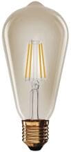 EMOS 1525743224 LED Lampe Vintage ST64, E27, 4,5W (40W), 420lm, Warmweiß