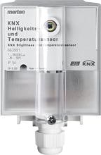 KNX Helligkeits- und Temperatursensor, Merten 663991