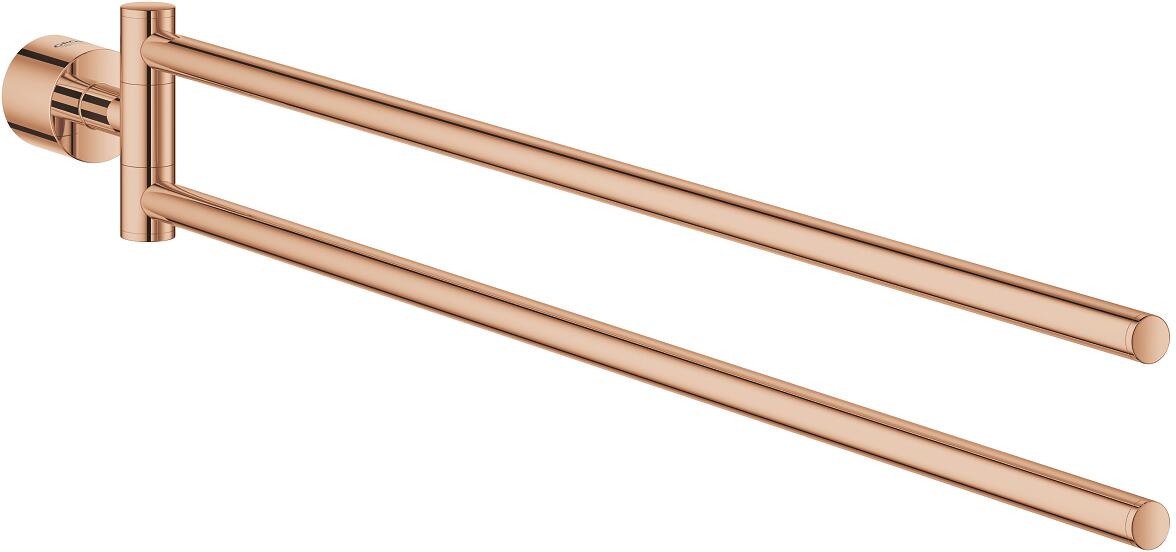 GROHE Atrio Handtuchhalter, 2-armig, schwenkbar, warm sunset (40308DA3)