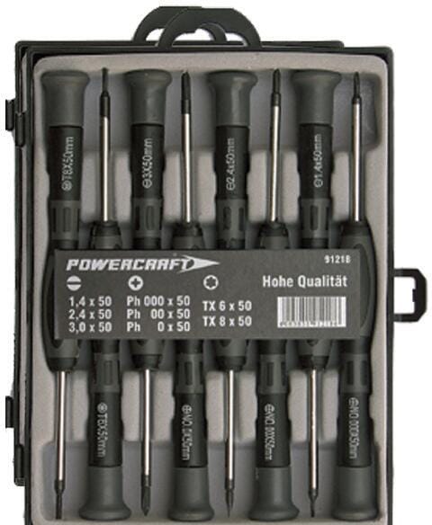 Silberspeer Elektronik-Schraubendreher, 8-teilig (91218.6)