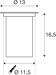 SLV DASAR 115 Outdoor Bodeneinbaustrahler, LED, 35W, GU10, IP67, rund, edelstahl (229320)