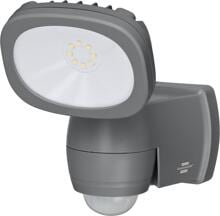 Brennenstuhl Batterie LED Strahler LUFOS, mit Batterie und Bewegungsmelder, 440 Lumen, 10m Reichweiter, schwarz (1178900100)