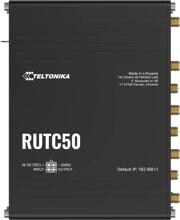 Teltonika RUTC50 WLAN Router, 5G, WLAN 6, DUAL-SIM mit Auto-Failover, Backup-WAN, schwarz (RUTC50200000)