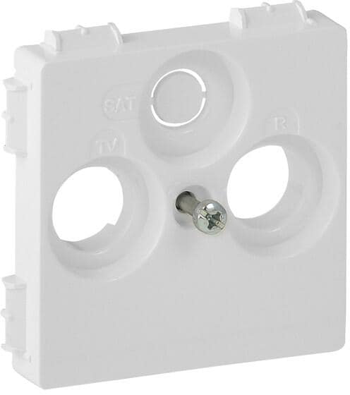 Legrand 754800 Valena Life Abdeckung für TV+R-SAT 30mm Hirschmann, ultraweiß
