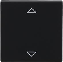 Busch-Jaeger 1786 JA/02-885 Wippe, future® linear, Plattform 63, 1-fach, Symbol Pfeile, schwarz matt (2CKA001751A3104)