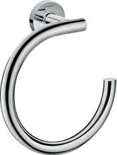 hansgrohe Logis Universal Handtuchring, Messing, Chrom (41724000)