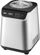 Unold Uno Eismaschine, 1,2 Liter in 30 Minuten, silber/schwarz (48825)