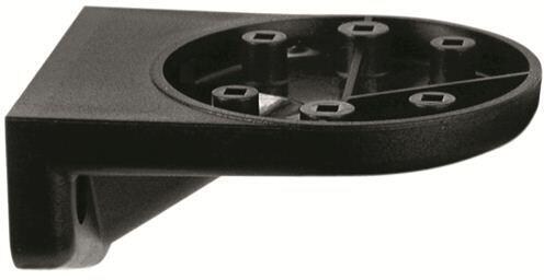 Werma Befestigungswinkel BK für Dauerleuchte 826, schwarz (975.826.05)