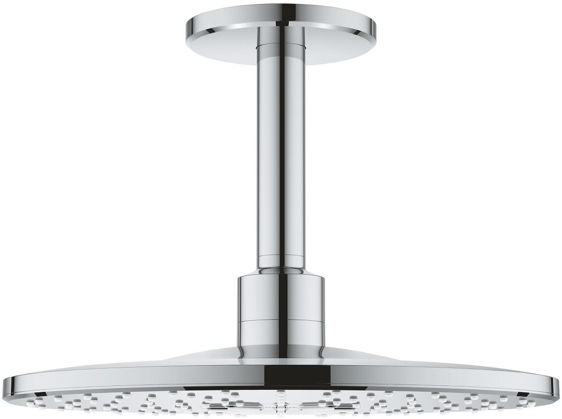 GROHE Rainshower Smartactive 310 Kopfbrauseset, Deckenauslass 142mm, 2 Strahlarten, chrom (26477000)