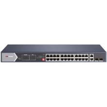 Hikvision Digital Technology DS-3E0528HP-E Netzwerk-Switch Unmanaged Gigabit Ethernet (10/100/1000) Power over Ethernet (PoE) Blau