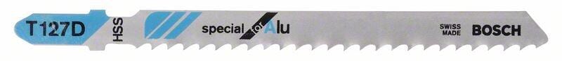 Bosch T 127 D Special for Alu Stichsägeblätter, 100 mm, weiß (2608631017)