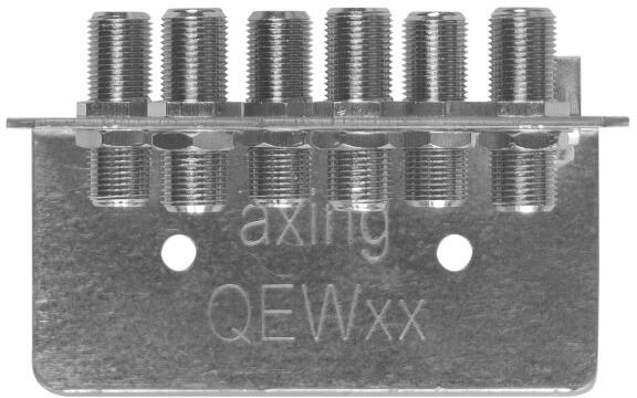 Axing QEW 6-50 Erdungswinkel Vodafone 6fach zweireihig Erdung/Potentialausgleich (QEW00650)