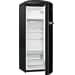 Gorenje ORB153BK Retro-Kühlschrank, 254l, 60 cm breit, CrispZone, Türanschlag rechts, schwarz