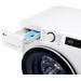 LG F4WR5090 9kg Frontlader Waschmaschine, 60 cm breit, 1400 U/Min, AI DD, Steam, Kindersicherung, Schnellprogramm, Trommelreinigung, weiß