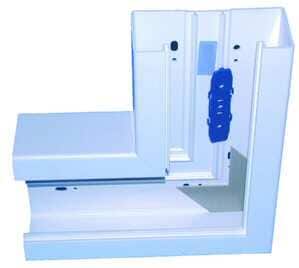 Protec.class PBRFW 130 Flachwinkel Breite: 130 mm (05101326), lichtgrau