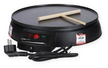 Clatronic CM 3372 Crêpe Maker, 900W, Ø 29cm, inkl. Teigverteiler, schwarz (251121)