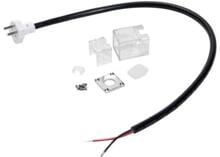 Brumberg QualityFlex Protection Vertical, Anschluss-Set 2-adrig, unten, transparent (53250100)