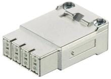 Harting Buchseneinsatz, weiblich, Crimpanschluss, 8 Kontakte, grau (09140083111)