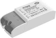 EVN SLD-Serie Netzgerät 12V/DC, 2,5-25W, IP20, Primär: 220-240V, dimmbar mit Phasenan- und Phasenabschnitt-Dimmer (SLD1225)