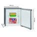 Bomann GB 7246 Gefrierbox, 47cm breit, 34 Liter, Türanschlag wechselbar, Stufenlose Temperaturregelung, edelstahl-Optik