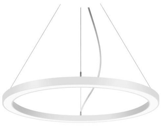 Brumberg BIRO CIRCLE LED-Pendel-Ringleuchte, D=450mm, H=50mm, 45W, 5193lm, 3000K, direkt/indirekt, schaltbar, weiß (13845173)