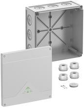 Spelsberg Abox 350-L Abzweigkasten leer, IP55/IP66, 252x252x120mm, grau (83540001)