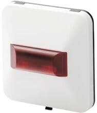 Siemens FDCAI221 Alarmindikator adressierbar, für FDnet/C-NET, 2 LEDs, Wandmontage, IP40, 12-33 V DC, weiß (S54370-F10-A1)