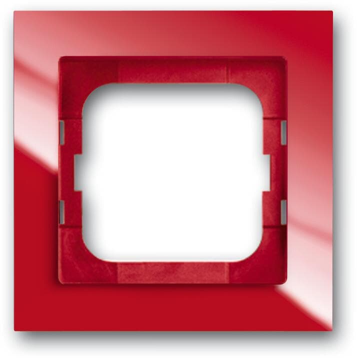 Busch-Jaeger 1721-287 Abdeckrahmen, Axcent, 1-fach Rahmen, rot (2CKA001754A4340)
