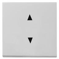 Gira 8616015 Wippe Pfeilsymbole System 55, Grau matt