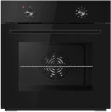 PKM EB7B EEK:A Einbaubackofen, 59,5 cm breit, 64 L, 8 Funktionen inkl. Grillfunktion, Schwarze Glasblende
