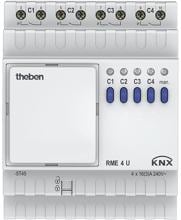 Theben RME 4 U KNX 4-fach Schaltaktor, MIX2, IP 20, II (4930228)