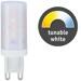 Paulmann Standard 230V LED Stiftsockel G9 1er-Pack 300lm 4W, Tunable White, dimmbar, klar (28820)