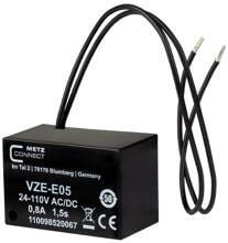 METZ CONNECT VZE-E05 Ansprechverzögertes Zweidraht-Zeitrelais mit fest eingestellter Verzögerungszeit ( 110098520067 )