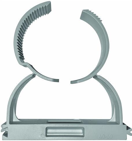 Protec.class PKLSG 40 Klemmschelle, geschlossen, 40-50mm, grau (05106391)