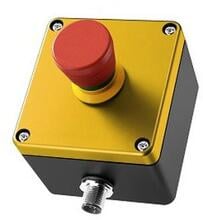 Bernstein SEU-2/0-P80-C A Not-Halt Taster, gelb rot (6075689138)