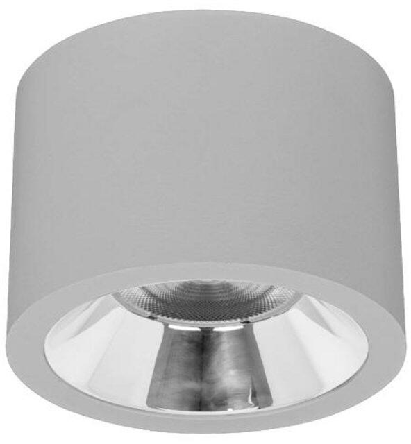 Brumberg APOLLO MAXI LED-Anbaudownlight, 3000 K, 2632 lm, 20,5 W, 55°, Reflektor silber/hochglänzend, DALI, rund, silber (42614163DA)