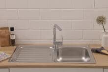 respekta Riverside Edelstahlspüle, 1 Becken, Abtropffläche, reversibel, Edelstahl (17503100860500100-80)