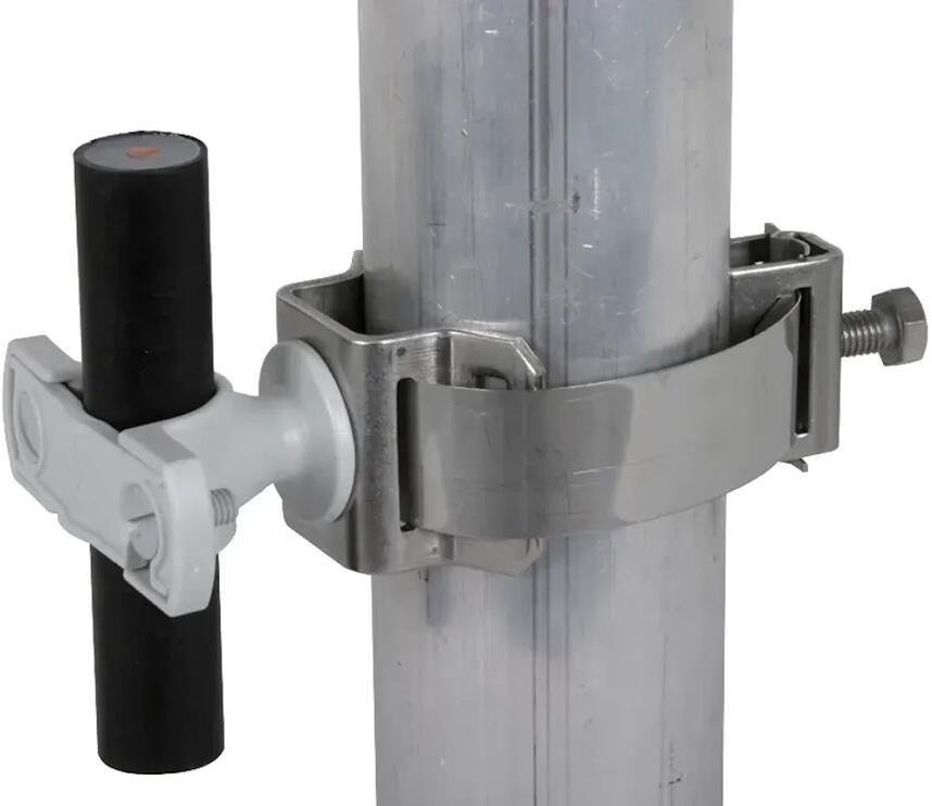 Dehn LH ZS 20 SB50.300 PA V2A Leitungshalter f. HVI-Leitung K-NIRO D 20mm m. Spannbandbef. D 50-300mm (275330)