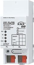 KNX Bereichs-/Linienkoppler, REG Reiheneinbaugeräte, Jung 2142REG