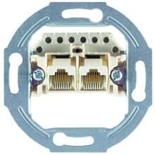 PROTEC.net PUAE Anschl. UP 2xRJ45 2x8(8) ohne Abdeckung