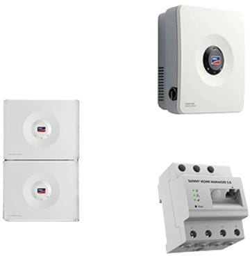SMA HV-Speichersystem, 6,56 kWh, 1-phasig, Home Storage 6.5 + Sunny Boy SE 5.0