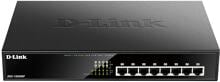 D-Link DGS-1008MP 8-Port Layer2 PoE+ Gigabit Switch, IP20