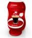 Bosch TAS1006 TASSIMO Multi-Getränke-Automat HAPPY, 1400W, Ein-Knopf-Bedienung, INTELLIBREW, bright red